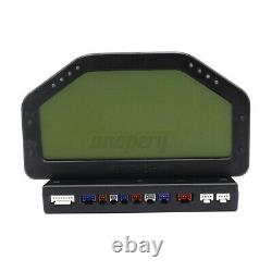 12v Voiture 9000rpm Dash Race Display Rally Gauge Sensor Kit Dashboard LCD Screen