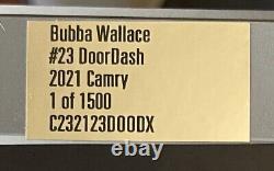 2021 Bubba Wallace #23 Doordash Michael Jordan Propriétaire Nascar Arc Voiture