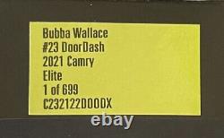 2021 Bubba Wallace #23 Doordash Michael Jordan Propriétaire Nascar Elite Voiture