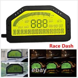 Affichage universel de tableau de bord de voiture SUV Dash Race avec écran LCD Bluetooth et jauge numérique