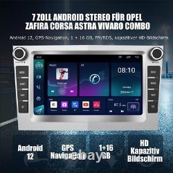 Autoradio Android GPS Bluetooth pour Opel Astra H Racing C, D Vectra C