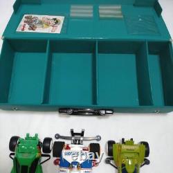 Boîte de garage de course Dash Mini 4WD comprend 3 modèles, état utilisé