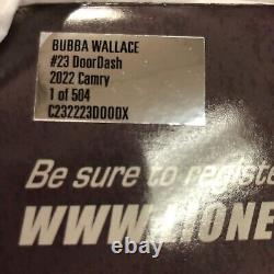 Bubba Wallace #23 Door Dash 2022 Camry 1 des 504 C232223DOODX	<br/>	  
 	<br/>  (Note: The title does not seem to have a clear meaning in English, so the translation may not make complete sense in French either.)