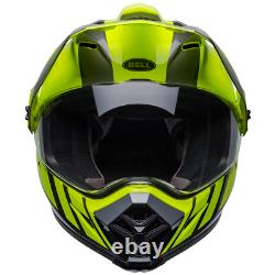 Casque Bell MX-9 Adventure MIPS Dash Hi-Viz Jaune / Gris