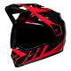 Casque Bell Motocross 2022 Mx-9 Adventure Mips Dash Noir/rouge L 59-60cm Mx