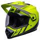 Casque De Moto Bell Mx 9 Adventure Mips Dash Hi-viz Jaune / Gris