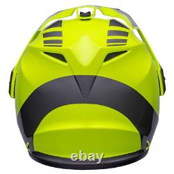 Casque de moto Bell MX 9 Adventure MIPS Dash Hi-Viz Jaune / Gris