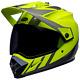 Casque De Moto Bell Mx-9 Adventure Mips Dash Jaune Haute Visibilité / Gris