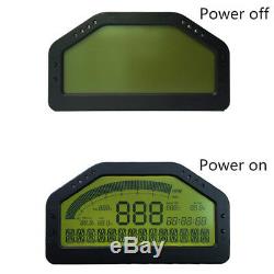 Course Dash Voiture Affichage Obd2 Tableau De Bord Bluetooth Écran Gauge Numérique LCD Kit Set