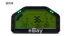 Course Dash Voiture Jauge D'affichage Sensor Tableau De Bord 9000rpm Écran LCD Rallye Gauge & &
