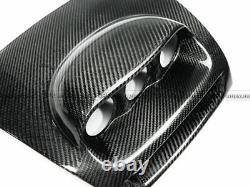 Dash Mount Triple Gauge Pod 60mm (rhd) Fibre De Carbone Pour Mazda Rx8 Car Racing