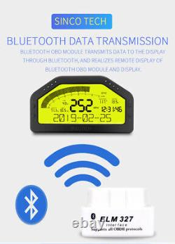 Do903 Race Dash Display Obd2 Bluetooth Dashboard Écran LCD 9000rpm Pour Voiture 12v