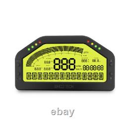 Do904 Dash Race Display Bluetooth Sensor Kit LCD Screen Gauge Meter Pour 12v Car