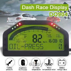 Do904 Voiture Dash Affichage Course Bluetooth Capteur Tableau De Bord Gauge Rallye De L'écran LCD