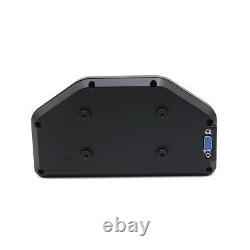 Do908 9000rpm Car Dash Race Display Rally Gauge Sensor Kit Dashboard Écran LCD