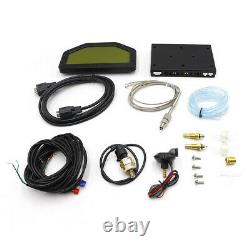 Do908 9000rpm Car Dash Race Display Rally Gauge Sensor Kit Tableau De Bord Écran LCD
