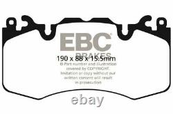 Dp42064r Ebc Jaunestuff Front Plaquettes De Frein En Forme Range Rover Range Rover Sport