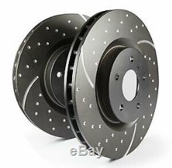 Ebc Brakes Gd Series Et Alvéolée Slotted Disques De Frein Gd1460