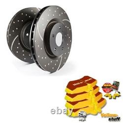 Ensemble de freins avant EBC B08 Kit de plaquettes et disques pour Fiat Punto Evo (199)