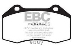 Ensemble de freins avant EBC B08 Kit de plaquettes et disques pour Fiat Punto Evo (199)