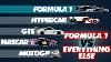 Formule 1 Vitesse Comparée À D'autres Voitures De Course