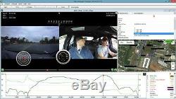 Gps Cam Tableau De Bord De Route-keeper Double Caméra Comparo Logiciels Racing Voitures Route