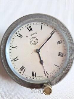 Horloge de tableau de bord vintage JAEGER Paris 8 jours