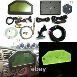 Kit complet de capteurs de voiture pour tableau de bord Affichage de course Blueteeth Rally Tableau de bord Jauge Moniteur