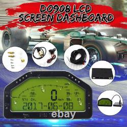 Kits De Jauge Numérique Écran LCD Capteur De Haute Précision Car Dash Race Obd2