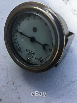 Old Gauge Nous U S Vintage Dash Instrument Prewar Race Car Supercharger Supercar