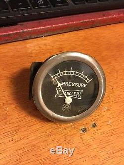 Old Gauge Us U S Vintage Dash Instrument Rat Rod Prewar Voiture De Course Chandler Huile