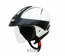 Sb-33 Arm Reflective Dashing White & Peak Clear Visor Open Face L Taille 600mm
