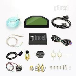 Sinco Tech Do908 Voiture De Course Dashboard Dash Racing Gauge Affichage Plein Écran Capteur Kit