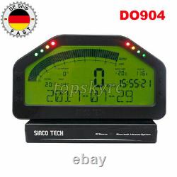 Sincotech Do904 Car Race Dash Bluetooth Full Sensor Dashboard LCD Rally Gauge Eu