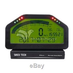 Sincotech Do904 Race Car Dash Bluetooth À Capteur Tableau De Bord LCD Rallye Gauge Ue