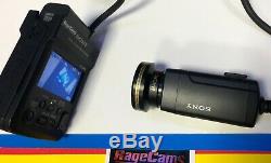 Sony Hxr-mc1 Hd Voiture De Police Vidéo Dash Casque Caméra 1080p 10x Zoom Racing