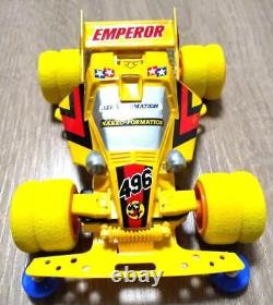 Tamiya Mini 4WD Dash N° 1 Empereur Modèle Monté Peint