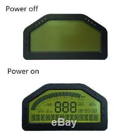 Universal Car Dash Race Obd2 Bluetooth Tableau De Bord LCD Gauge Numérique À 7000rpm &