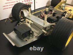 Vintage Kyosho R/c 1/8 Dash Race Car Chassis Remote Control 1970s Mega Rare