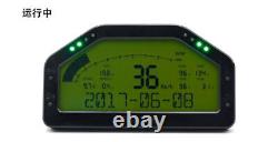 Voiture Dash Race Display Gauge Sensor Kit Dashboard Écran LCD 9000rpm Rally Gauge