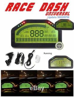 Voiture De Ramassage Race Dash Affichage À L'écran LCD Obd2 Bluetooth Dashboard Gauge Numérique